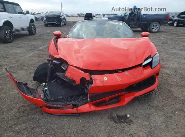 ZFF01SMA5R0310123 2024 FERRARI 296 Red Front view