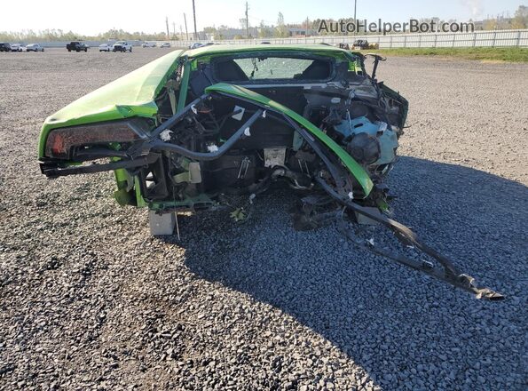 ZHWCF5ZFXNLA19669 2022 LAMBORGHINI HURACAN Green უკანა ხედი