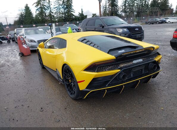 ZHWUF4ZF8LLA13591 2020 LAMBORGHINI HURACAN EVO Yellow 