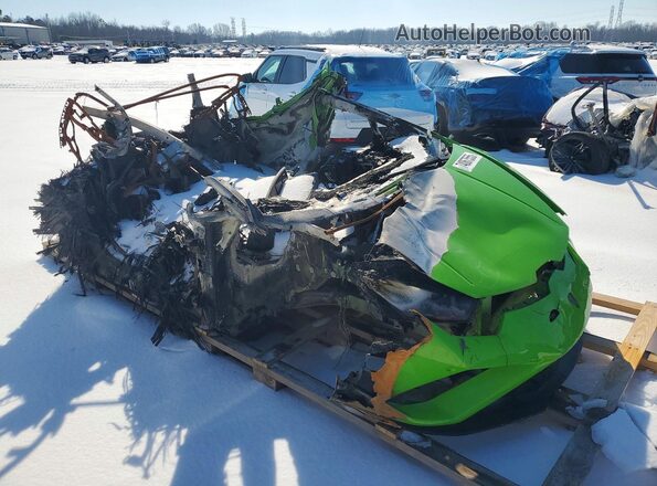 ZHWUT5ZF9MLA17679 2021 LAMBORGHINI HURACAN Зеленый Передняя правая четверть