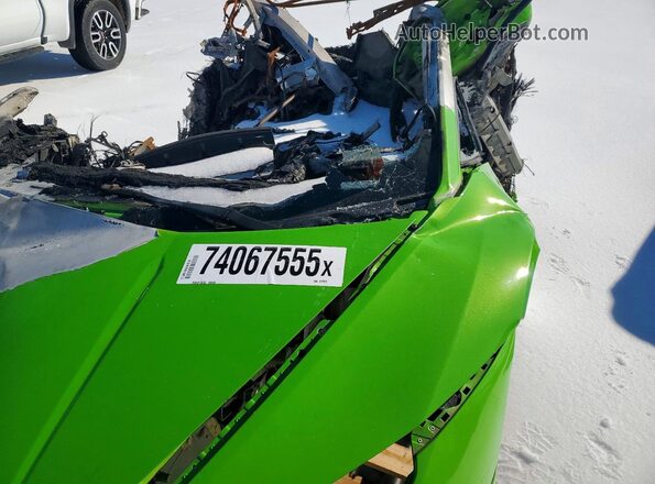 ZHWUT5ZF9MLA17679 2021 LAMBORGHINI HURACAN Зеленый Вид щитка приборов