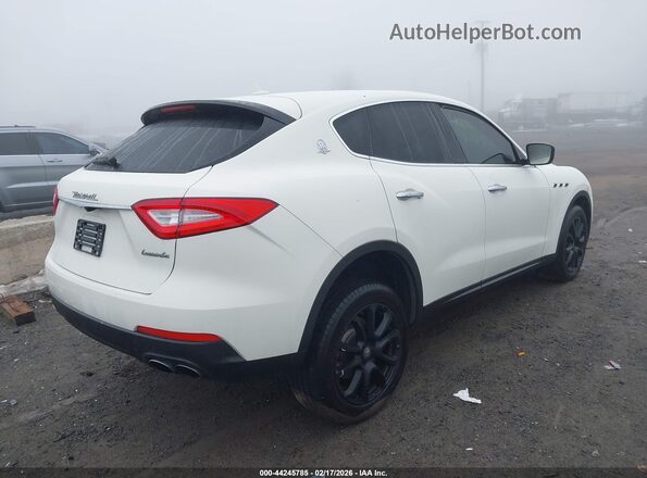 ZN661XUAXHX213980 2017 MASERATI LEVANTE White Հետևի աջ