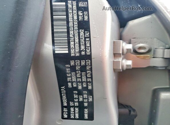 ZN661XUAXJX289432 2018 MASERATI LEVANTE Tan 