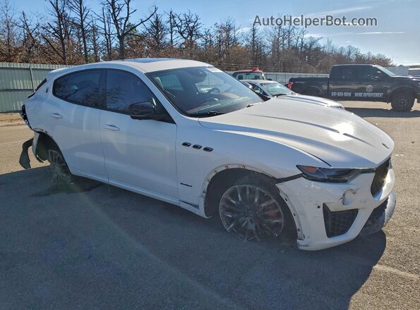 ZN661XUS2MX372947 2021 MASERATI LEVANTE White Front right
