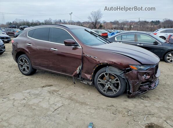 ZN661XUS6HX234320 2017 MASERATI LEVANTE Brown Front right