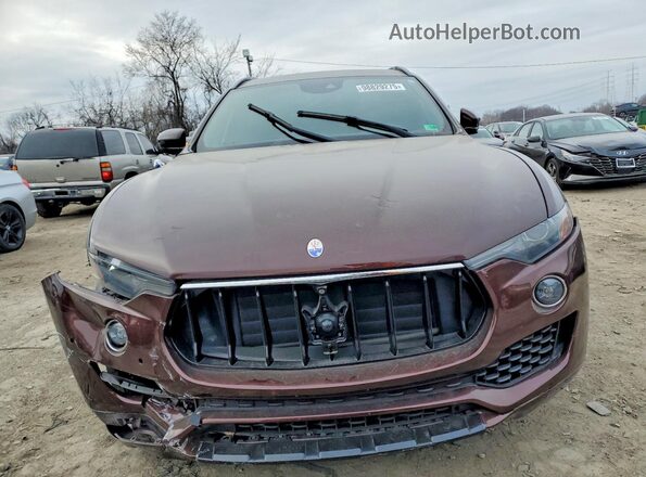 ZN661XUS6HX234320 2017 MASERATI LEVANTE Brown Front view