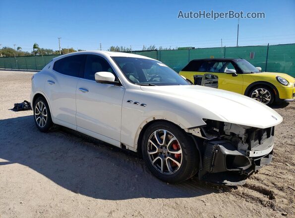 ZN661YUAXMX378525 2021 MASERATI LEVANTE White Front right