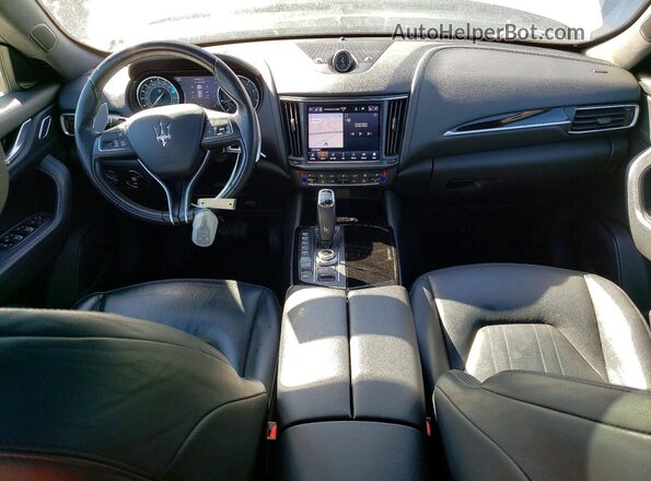 ZN661YUAXMX378525 2021 MASERATI LEVANTE White Dashboard view