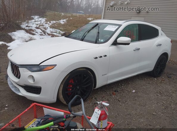 ZN661YUL6KX319793 2019 MASERATI LEVANTE White Передня ліва чверть