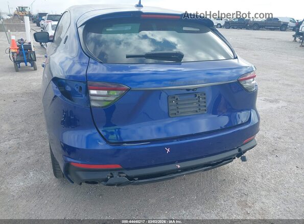 ZN661YUSXMX363676 2021 MASERATI LEVANTE Blue წინა ხედი