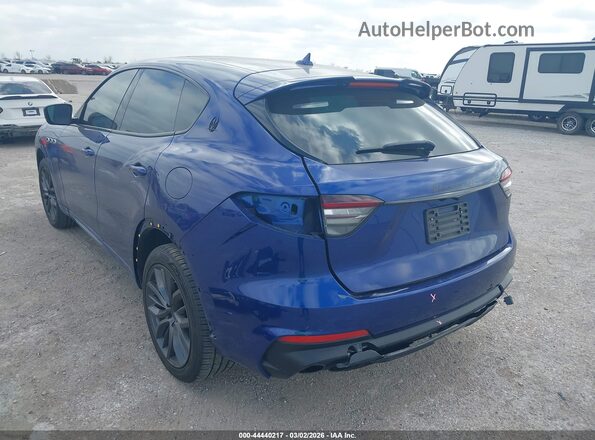 ZN661YUSXMX363676 2021 MASERATI LEVANTE Blue უკანა მარცხენა