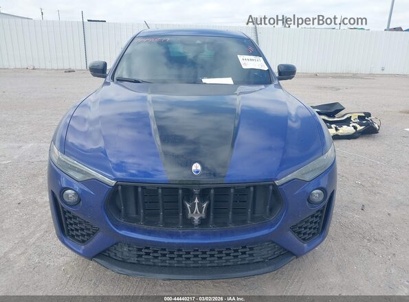 ZN661YUSXMX363676 2021 MASERATI LEVANTE Blue ხელსაწყოთა პანელის ხედი
