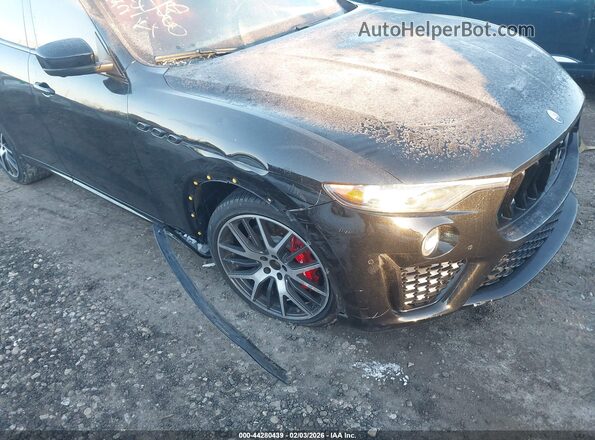 ZN661YUSXMX365525 2021 MASERATI LEVANTE Black Դիմացի տեսք