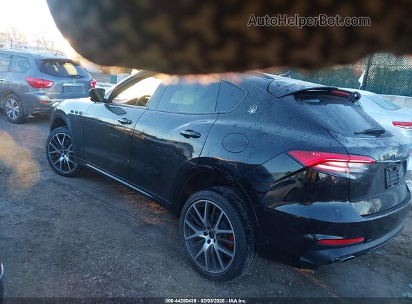 ZN661YUSXMX365525 2021 MASERATI LEVANTE Black Հետևի ձախ