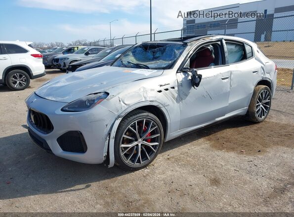 ZN682AVM4P7433772 2023 MASERATI GRECALE Light Blue Przód lewy