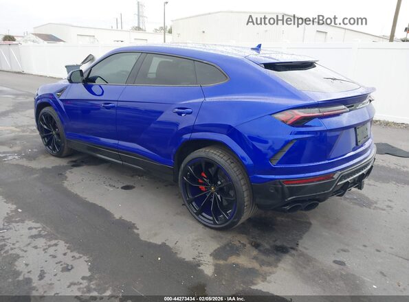 ZPBUA1ZL3KLA00926 2019 LAMBORGHINI URUS Blue Rear left