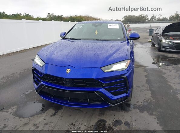 ZPBUA1ZL3KLA00926 2019 LAMBORGHINI URUS Blue Front view