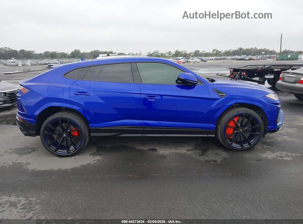 ZPBUA1ZL3KLA00926 2019 LAMBORGHINI URUS Blue Rear interior view