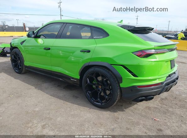 ZPBUC3ZLXRLA34314 2024 LAMBORGHINI URUS Зеленый Задняя левая четверть
