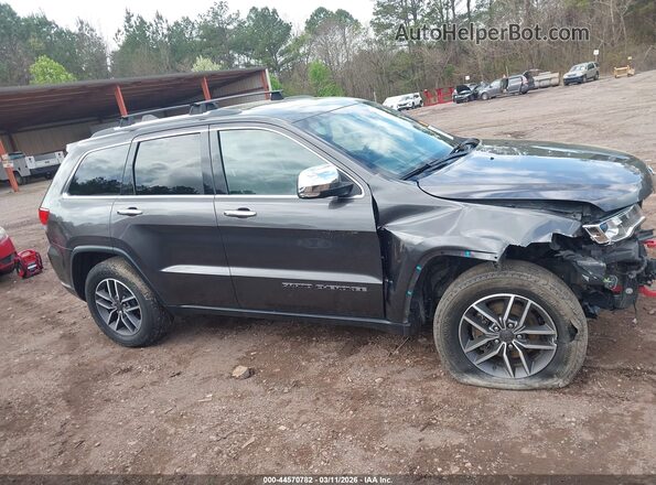 1C4RJFBG3LC322510 2020 JEEP GRAND CHEROKEE Black Widok wnętrza z tyłu