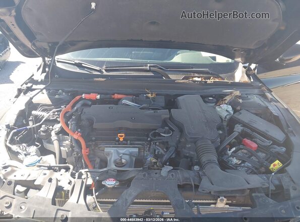 1HGCV3F46MA021639 2021 HONDA ACCORD Black უკანა ხედი