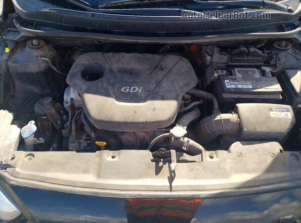 KMHCT5AE2HU312719 2017 HYUNDAI ACCENT Черный Вид задней части салона