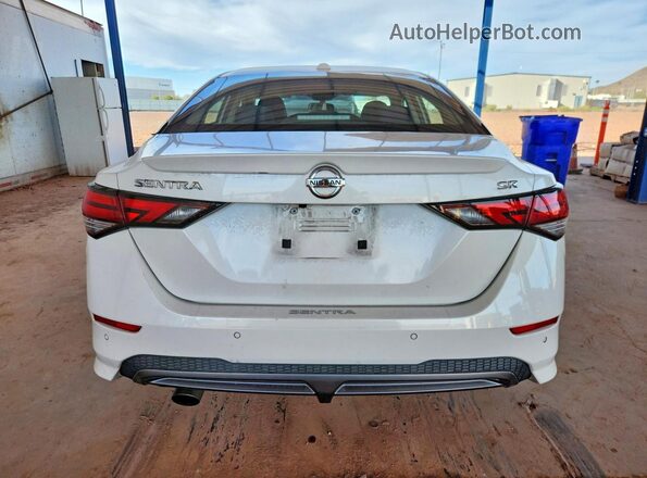 3N1AB8DV6MY226867 2021 NISSAN SENTRA White Հետևի տեսք