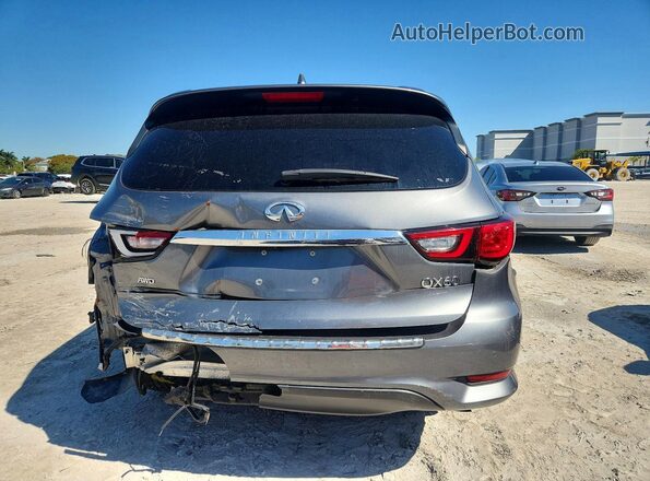 5N1DL0MM6LC518831 2020 INFINITI QX60 Gray Vista interior delantera
