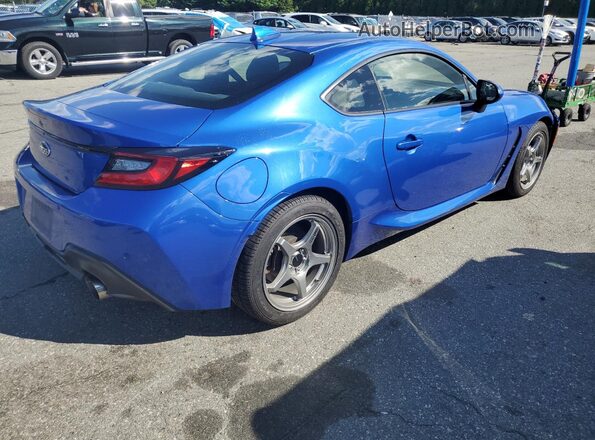JF1ZDBF10N8700610 2022 SUBARU BRZ Синий Задняя правая четверть