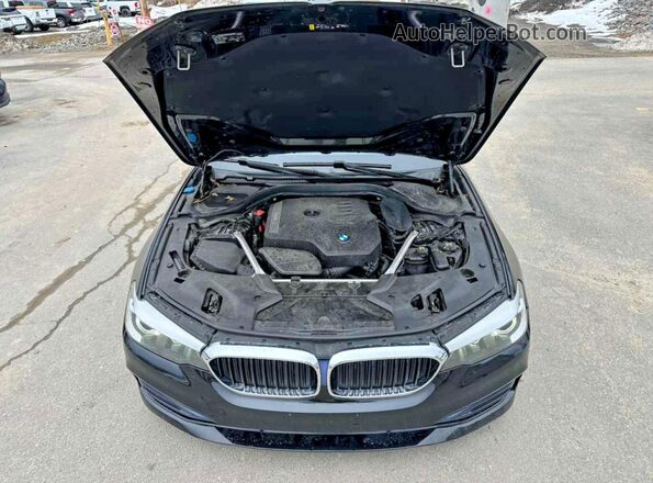 WBAJR7C00LWW62917 2020 BMW 5 SERIES Black Front interior view