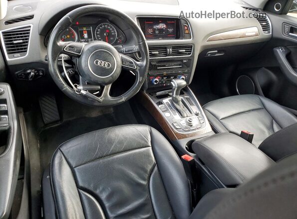 WA1D7AFP8HA008483 2017 AUDI Q5 Black Вид щитка приладів
