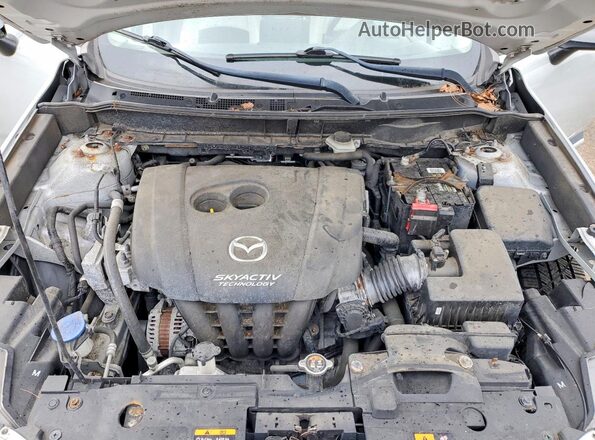 JM1DKBD74G0126953 2016 MAZDA CX-3 White Вид підкапотного простору