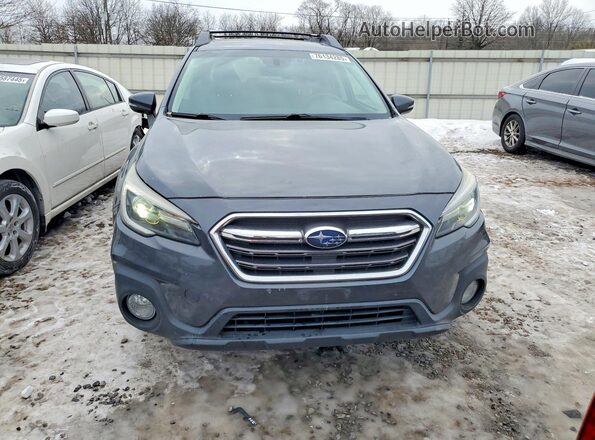 4S4BSENC3J3340502 2018 SUBARU OUTBACK Серый Вид сзади