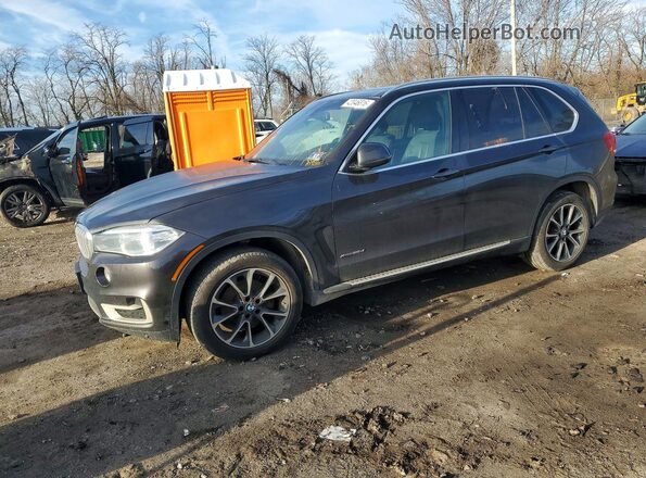 5UXKS4C36H0U05015 2017 BMW X5 Charcoal Trasero izquierdo