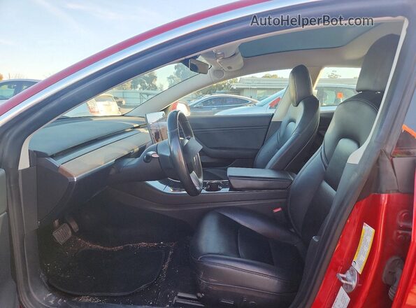 5YJ3E1EA9KF299076 2019 TESLA MODEL 3 Красный 