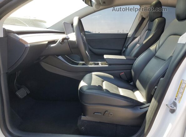 5YJYGDED5MF107750 2021 TESLA MODEL White Առջևի վահանակի տեսք
