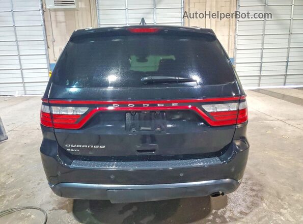 1C4RDJAG2HC950951 2017 DODGE DURANGO Черный Вид салона спереди