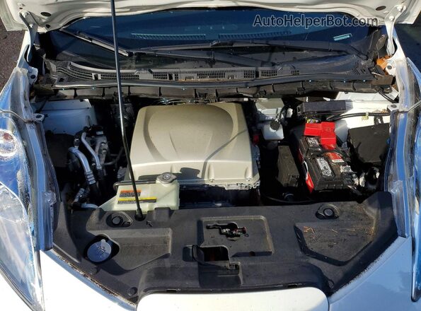 1N4BZ0CP9GC312422 2016 NISSAN LEAF White Սալոնի հետևի տեսք