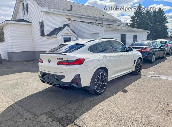 5YM23EC07N9K48359 2022 BMW X4 White Передня права чверть