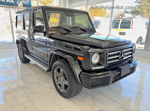 WDCYC3KH3JX288713 2018 MERCEDES-BENZ G-CLASS Black Tył lewy