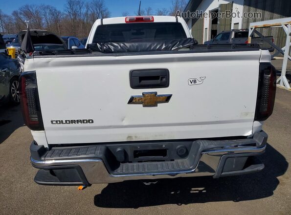 1GCHSBEA4H1288945 2017 CHEVROLET COLORADO White წინა სალონის ხედი