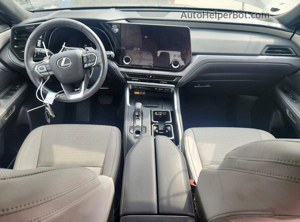 5TDAAAA67RS012537 2024 LEXUS TX Black Vista del cuadro de instrumentos