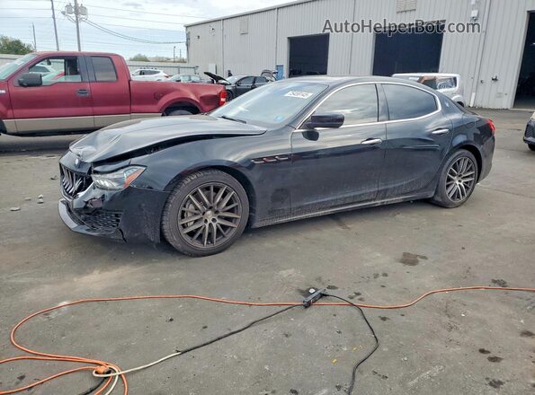 ZAM57XSA6K1310131 2019 MASERATI GHIBLI Black Rear left