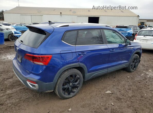 3VVLX7B22NM099121 2022 VOLKSWAGEN OTHER Blue Առջևի աջ