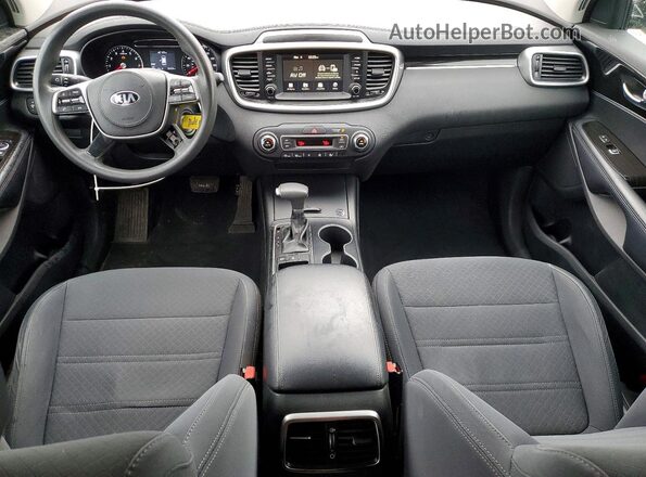 5XYPGDA51KG521656 2019 KIA SORENTO Silver 