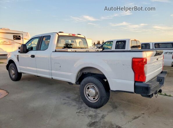 1FT7X2A67NEE88446 2022 FORD F250 White Задня ліва чверть