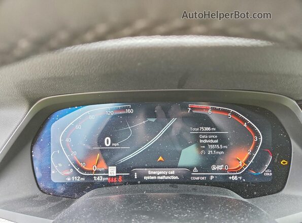 5UXJU2C54KLN66173 2019 BMW X5 Черный 