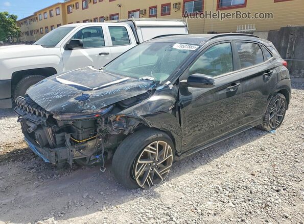 KM8K33A34NU868461 2022 HYUNDAI KONA Black 