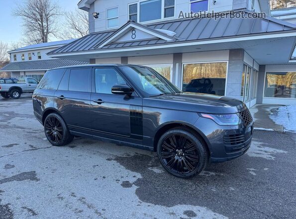 SALGS2RU2MA434021 2021 LAND ROVER RANGE Gray Հետևի ձախ