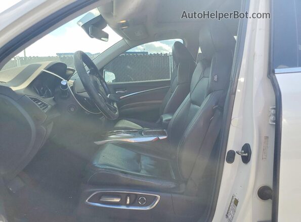 5J8YD4H55LL002362 2020 ACURA MDX Белый Вид панели приборов